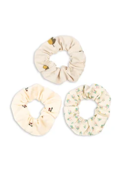 Konges Sløjd 3 Pak Scrunchie Stor -